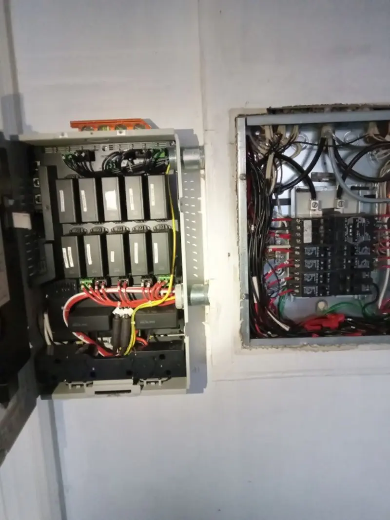 Electrical panel upgrade completed for Commercial Electrician Services in Branson